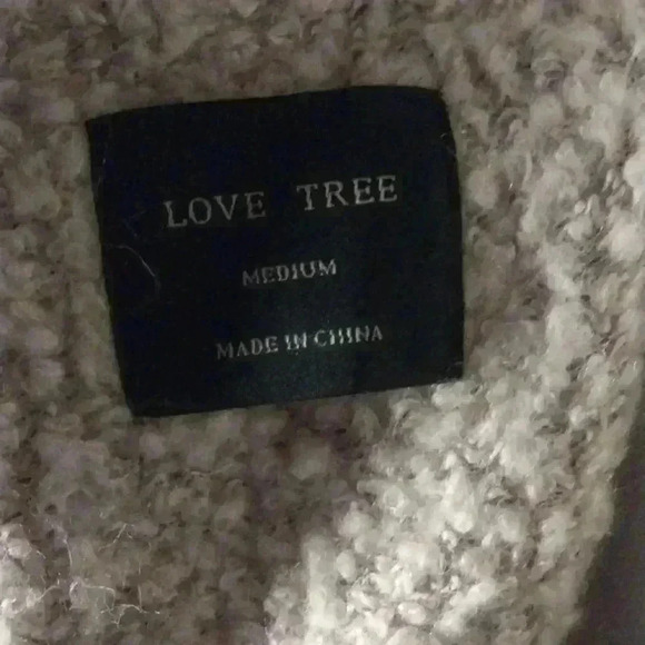 Love Tree Fur Wool Blend Vest Size M - Picture 7 of 9